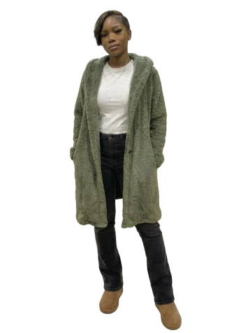 Hood Coat With Soft Thermal