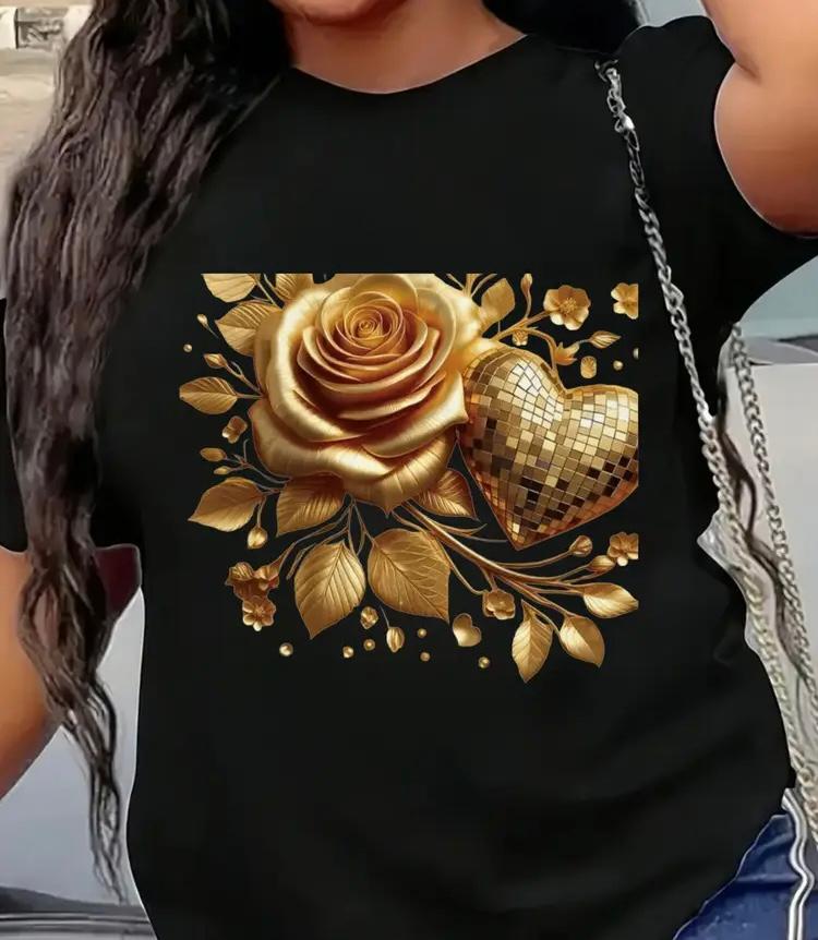Golden Rose T-Shirt