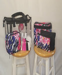 10 Piece Tote Set Cosmetic Bag