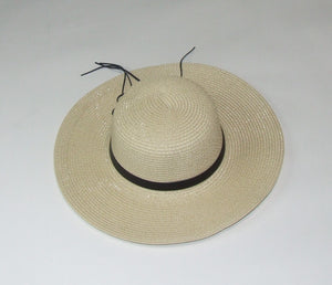 Small Summer Straw Hat Wide Brim