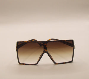 Square Oversized Fashion Shades Sunglasses