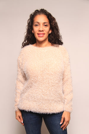 Fuzzy Chunky Knit Sweater