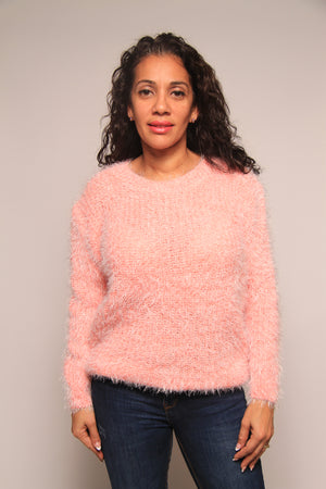 Fuzzy Chunky Knit Sweater