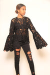 Lace Bell Sleeve