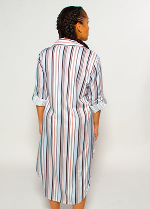 Multi Color Striped Dress