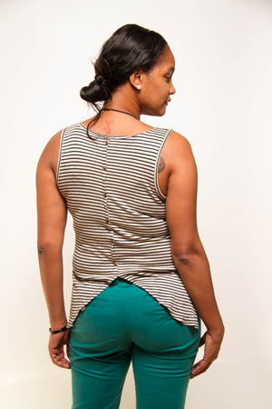 Tank Top Open Back