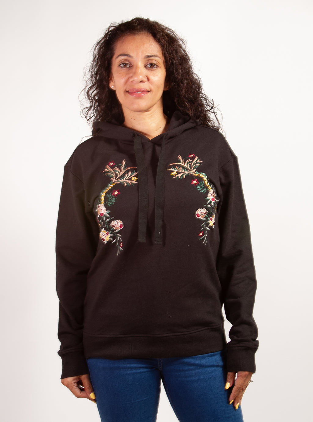 Embroidery Hoodie Sweatshirt