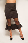 Ruffle Lace Skirt
